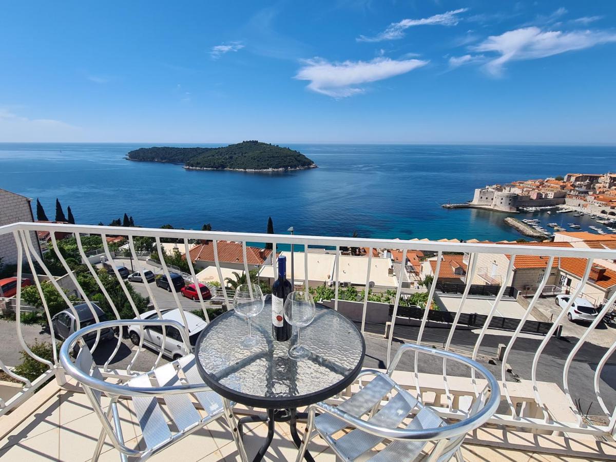 Panoramic Sea And Old Town View Dubrovnik公寓 外观 照片