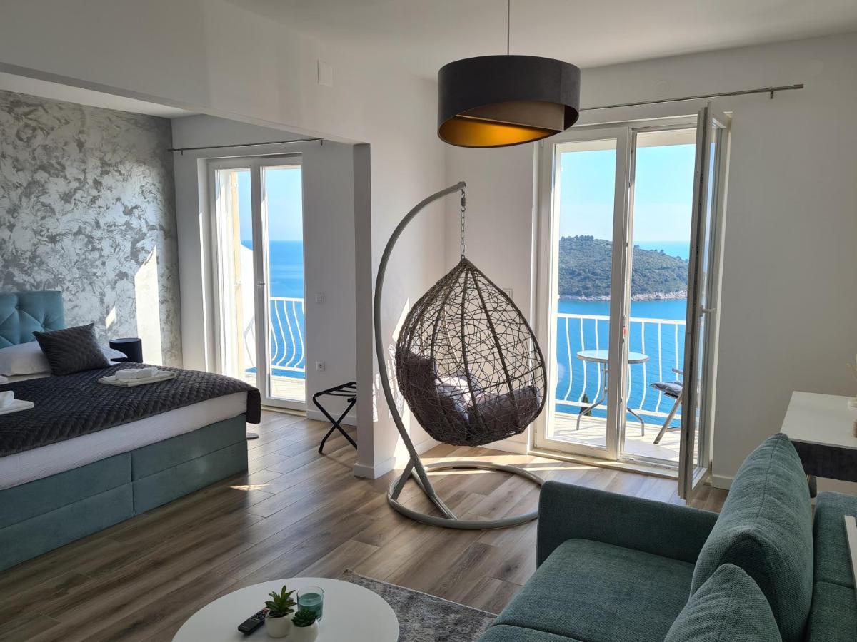 Panoramic Sea And Old Town View Dubrovnik公寓 外观 照片